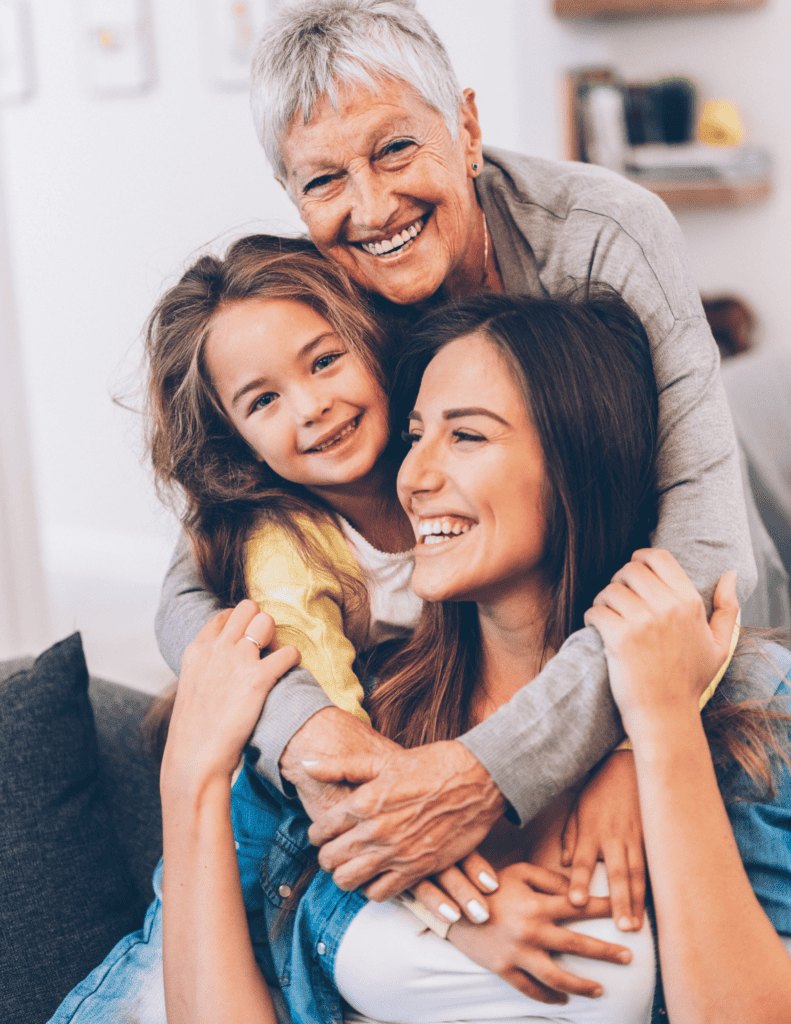 An adult daughter, her aging mother and her child, the Second Half 365 audience
